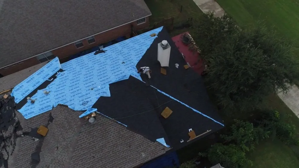 Slide of Einstein Roofing and Restoration