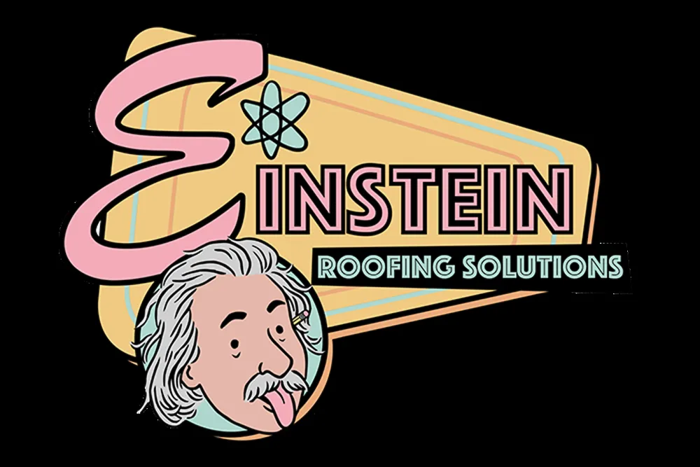 Slide of Einstein Roofing