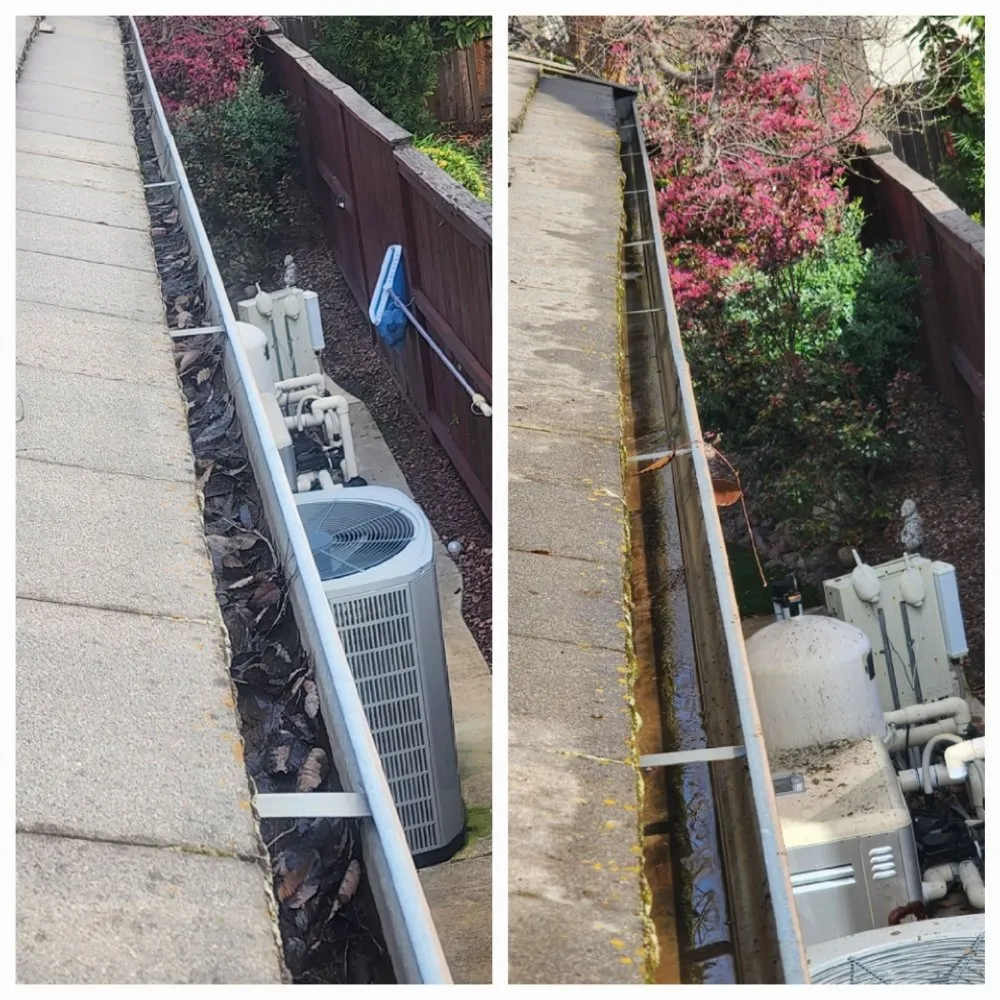 Slide of El Dorado Hills Gutter and Solar Panel Cleaning