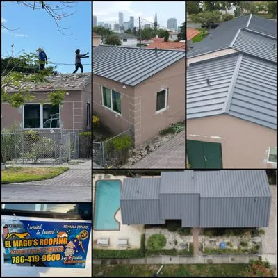 El Mago's Roofing Logo