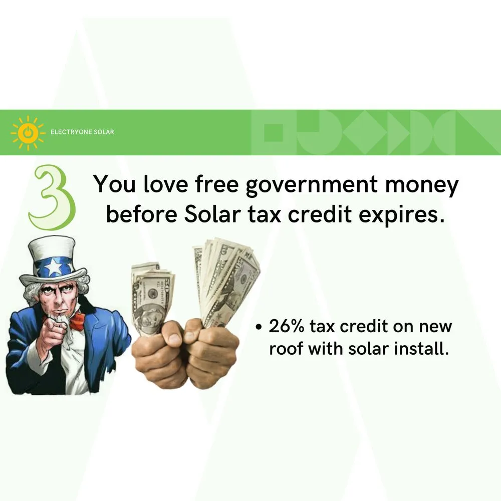 Slide of Electryone Solar Roof Consultants