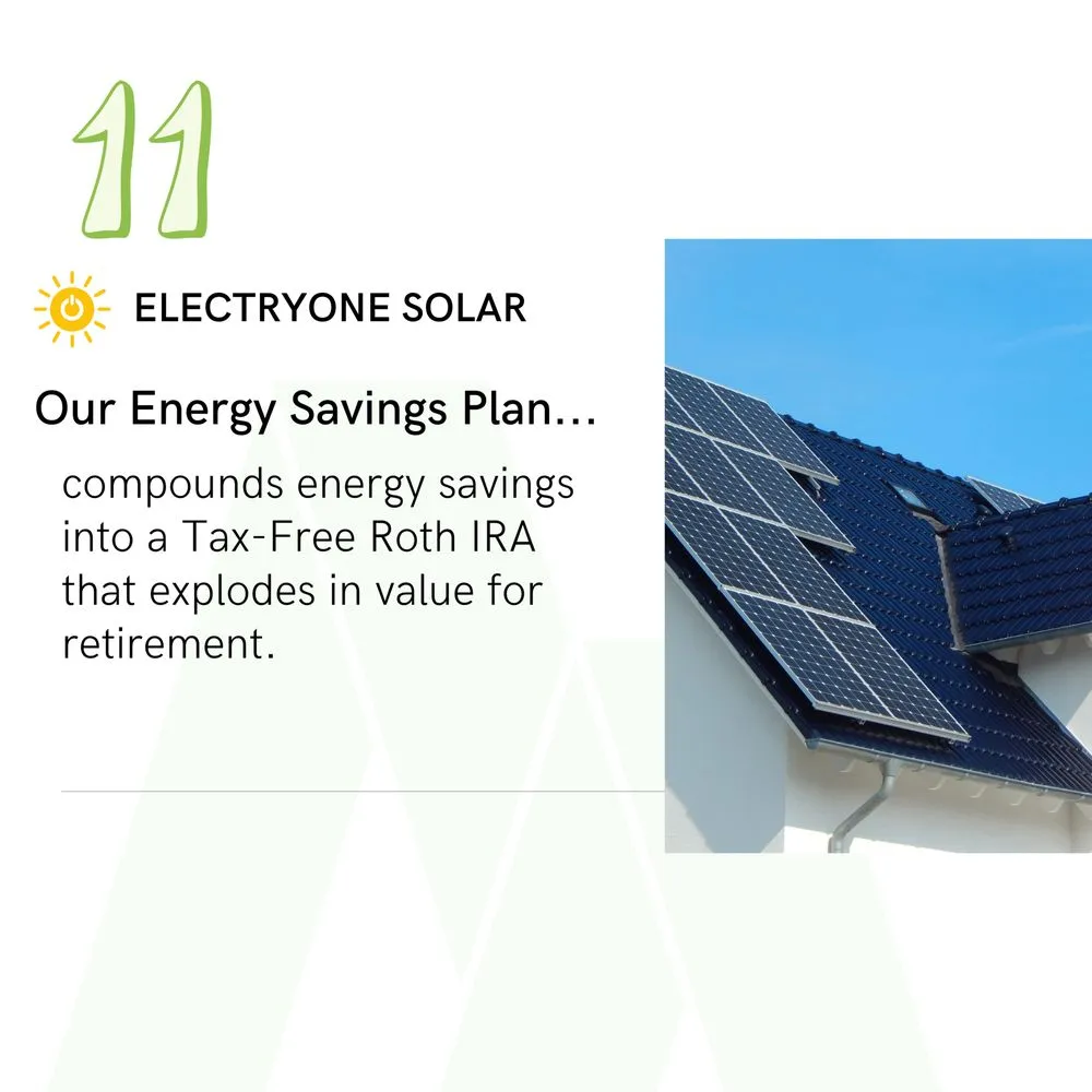 Slide of Electryone Solar Roof Consultants