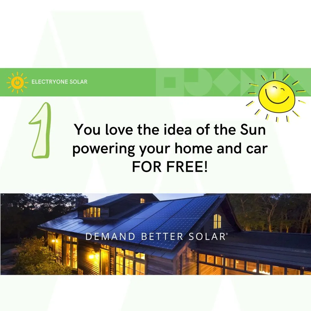 Slide of Electryone Solar Roof Consultants