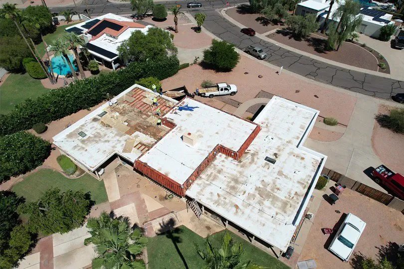 Slide of Elevate Roofing Pros