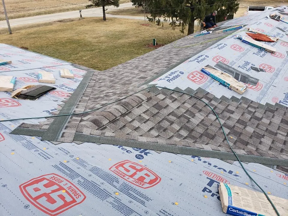 Slide of Elevated Roofing