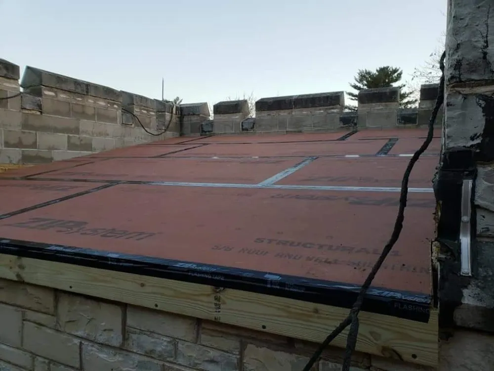 Slide of Elevated Roofing