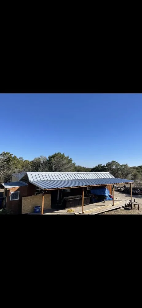Professional metal roofing installation in Rocksprings, TX by Elevation Metal Buildings