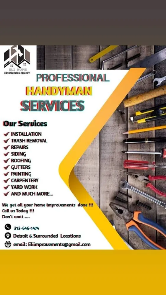 Slide of Eli is Home Improvement