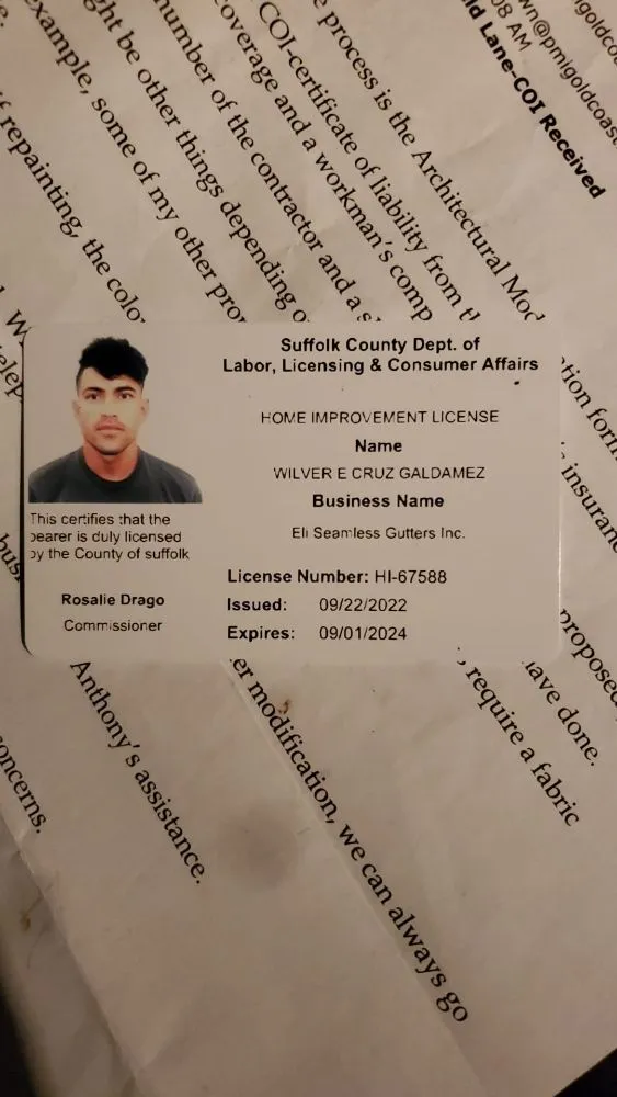 Slide of Eli Seamless Gutters