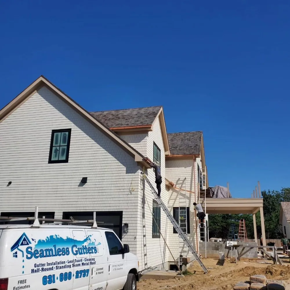 Slide of Eli Seamless Gutters