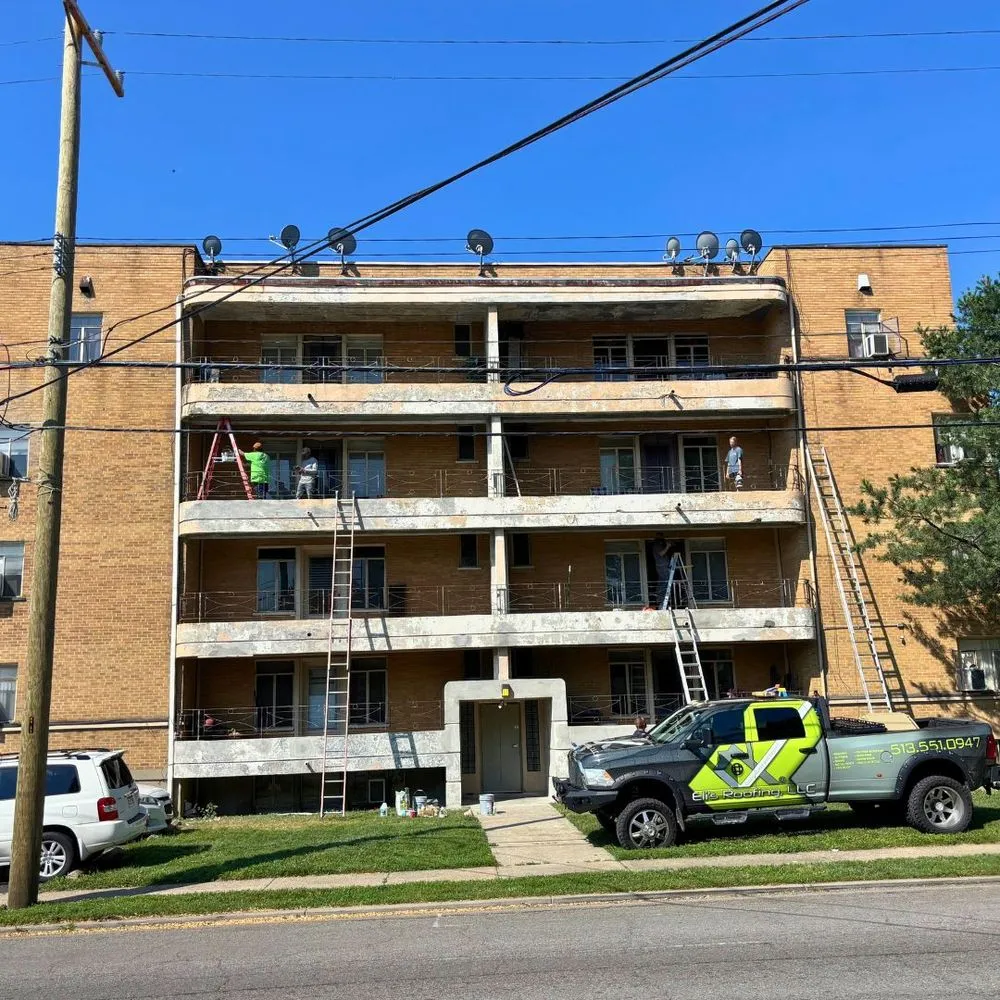 Slide of Eli's Roofing