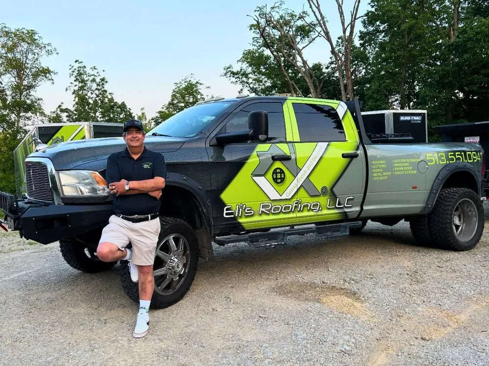 Slide of Eli's Roofing