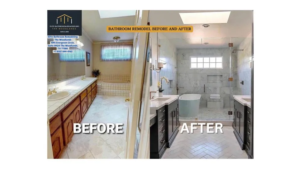 Slide of Elite Bathroom Remodeling the Woodlands