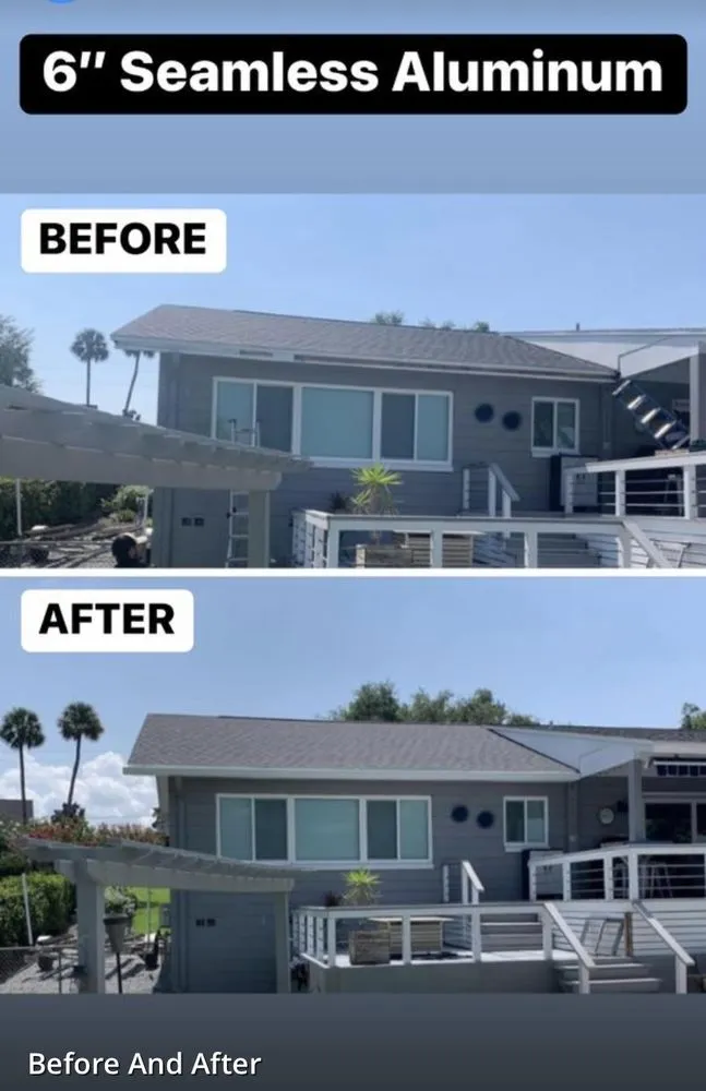 Slide of Elite Gutter Cleaning and Guards