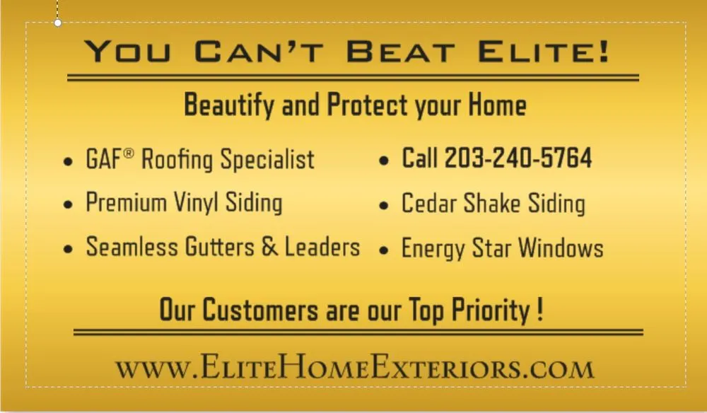 Slide of Elite Home Exteriors