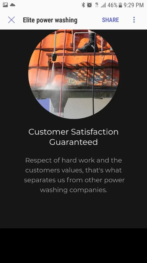 Slide of Elite Power Washing and Contracting