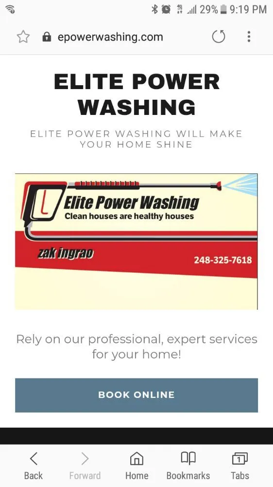 Slide of Elite Power Washing and Contracting