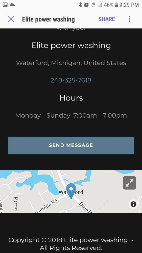 Slide of Elite Power Washing and Contracting