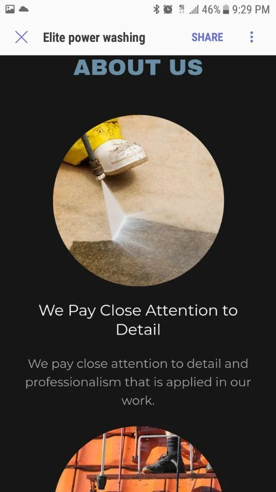 Slide of Elite Power Washing and Contracting