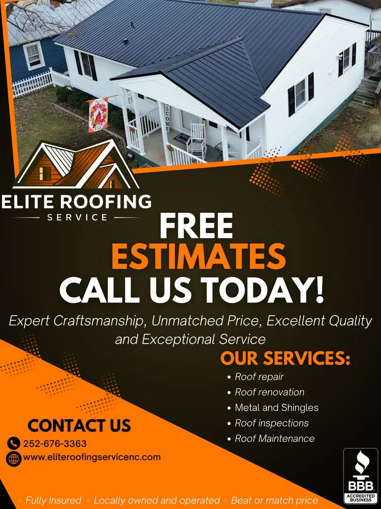 Slide of Elite Roofing Service