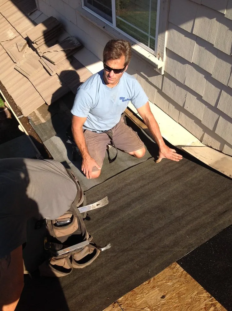 Slide of Elite Roofing