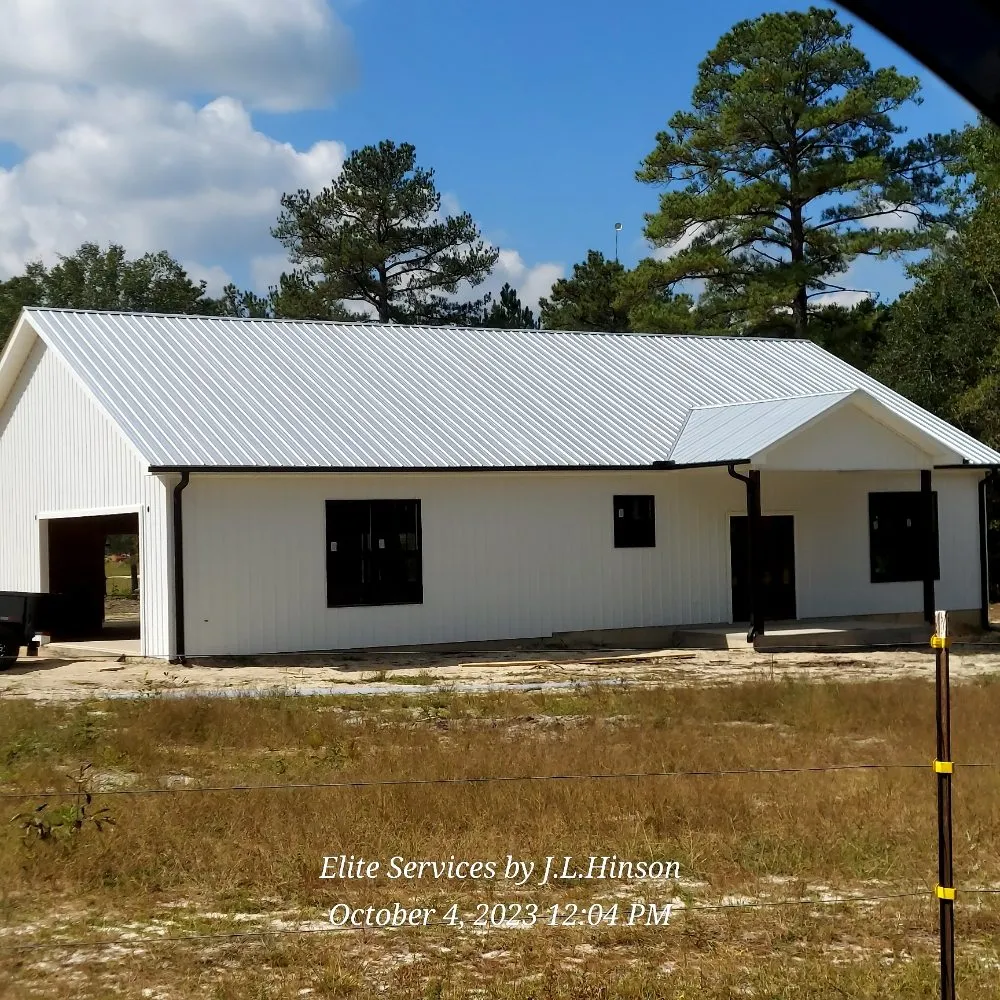Professional metal roofing installation after storm damage in Ellerbe, NC by Elite Services