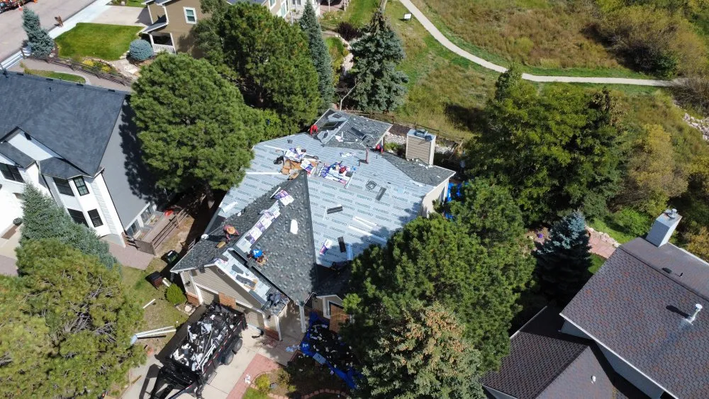 Emergency roof replacement with free inspection across Divide, CO - Elk Hollow Roofing & Construction