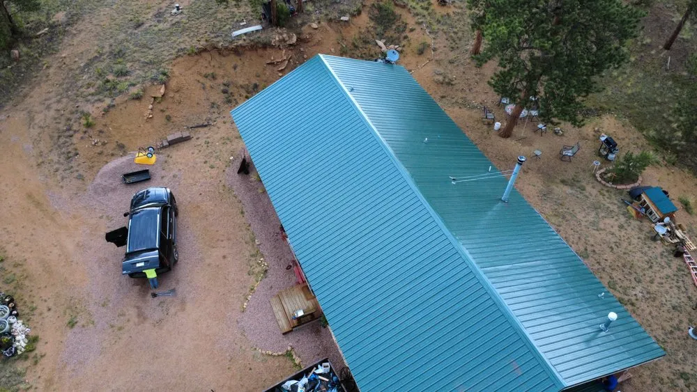 Professional metal roofing installation in Divide, CO by Elk Hollow Roofing & Construction
