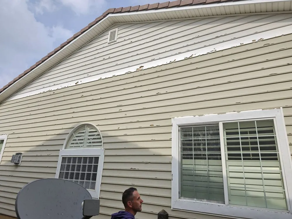 Slide of Elk Point Construction