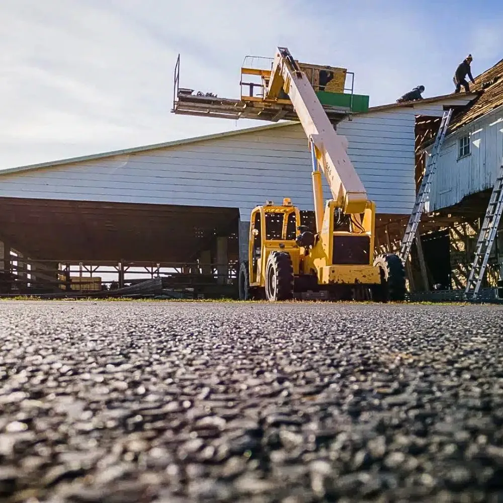 Slide of Elmer's Roofing