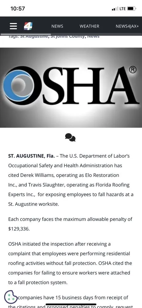 Slide of Elo Roofing