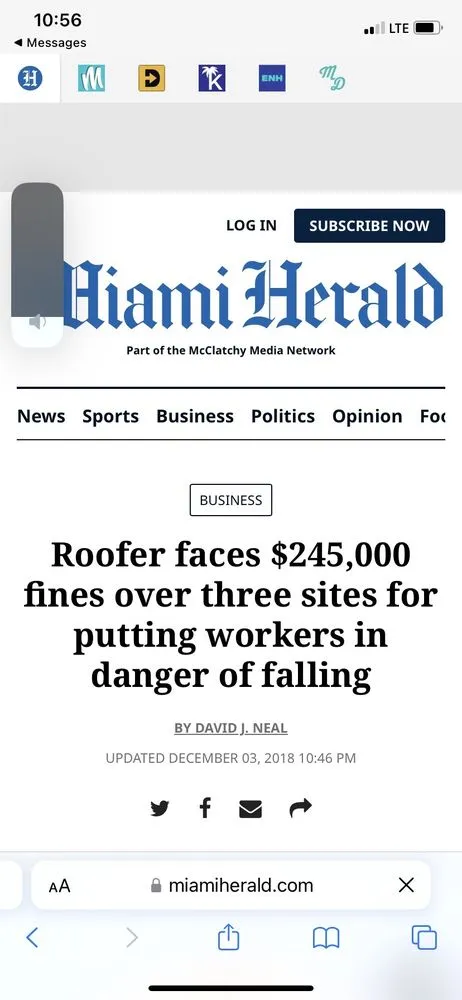 Slide of Elo Roofing