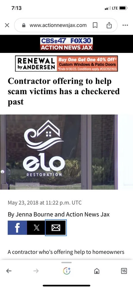 Slide of Elo Roofing