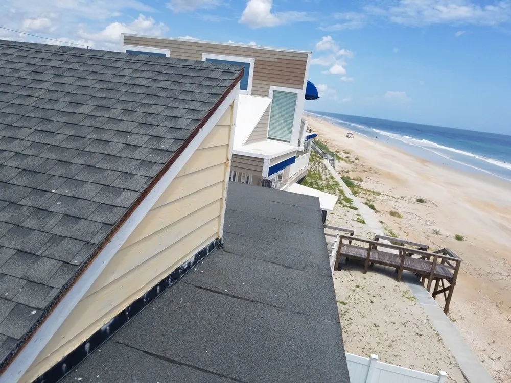 Emergency storm damage roof repair for fast service in St Augustine, FL by Elsa Roofing Company
