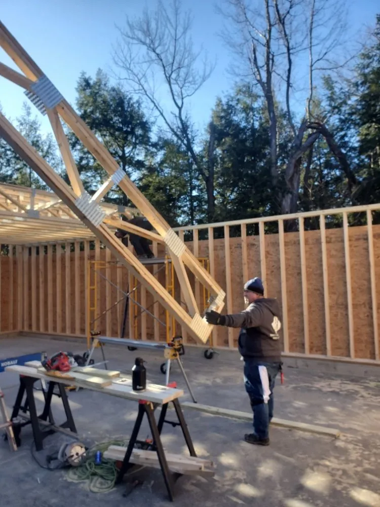 Professional storm damage roof repair in Saint Albans City, VT by Elys Roofing and Carpentry