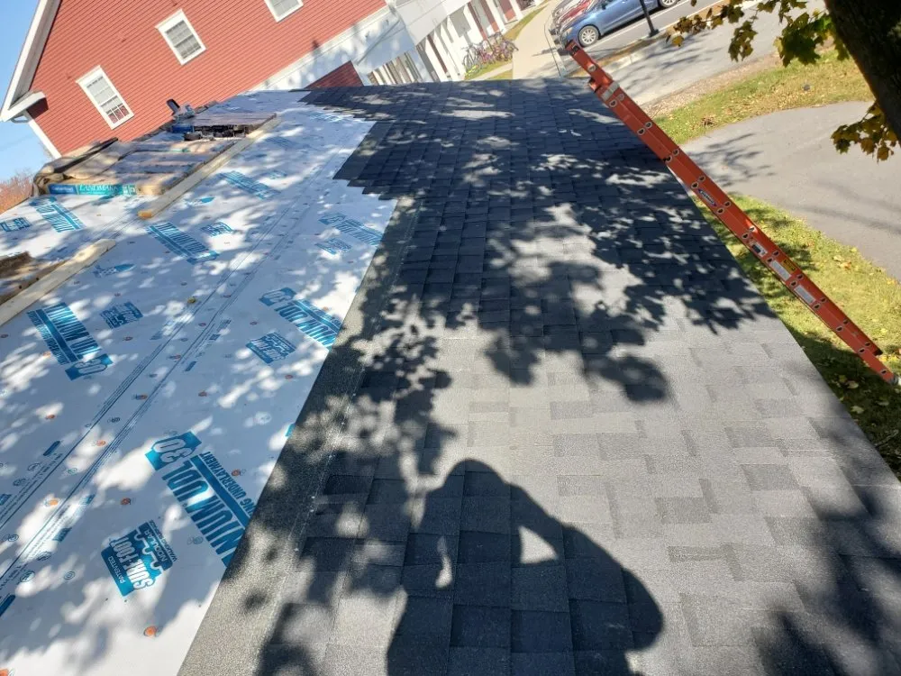 Expert roof leak repair in Saint Albans City, VT by Elys Roofing and Carpentry