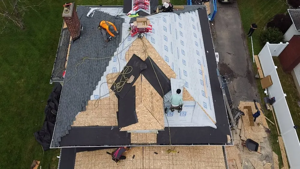 Slide of EM Pro Roofing and Siding