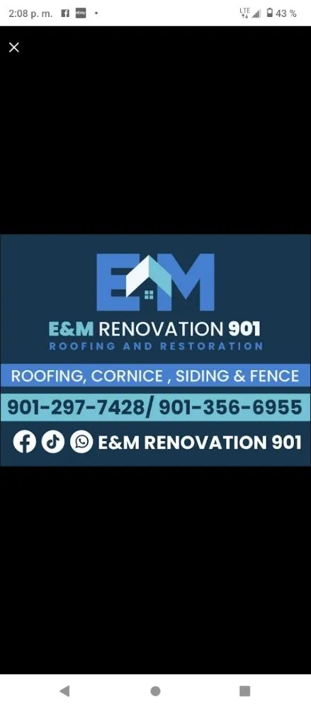 Slide of E&M Renovation