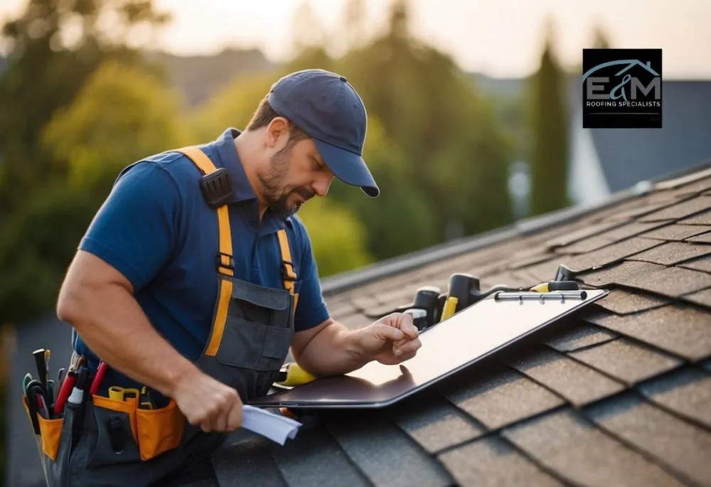 Slide of E&M Roofing Specialists