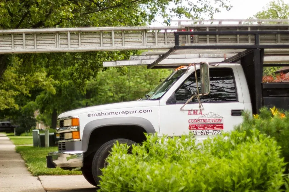 Emergency storm damage roof repair same-day service across Liberty Township, OH - EMA Construction