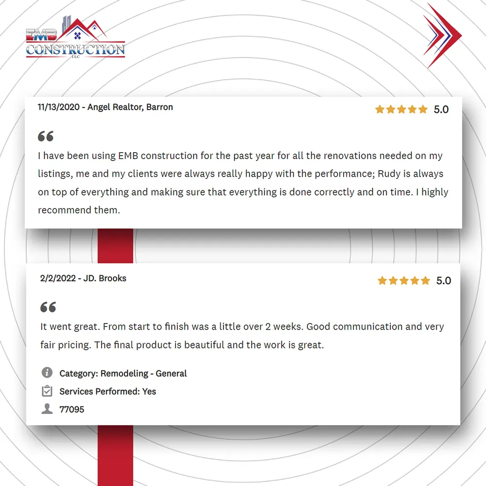 Slide of EMB Construction