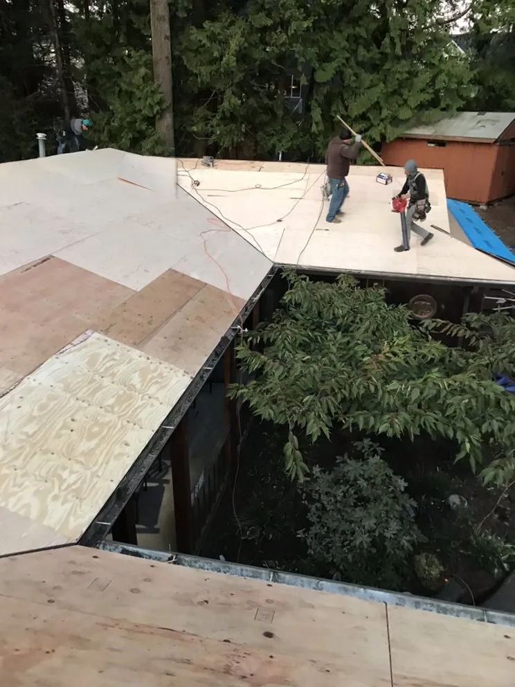 Slide of EMDF Roofing