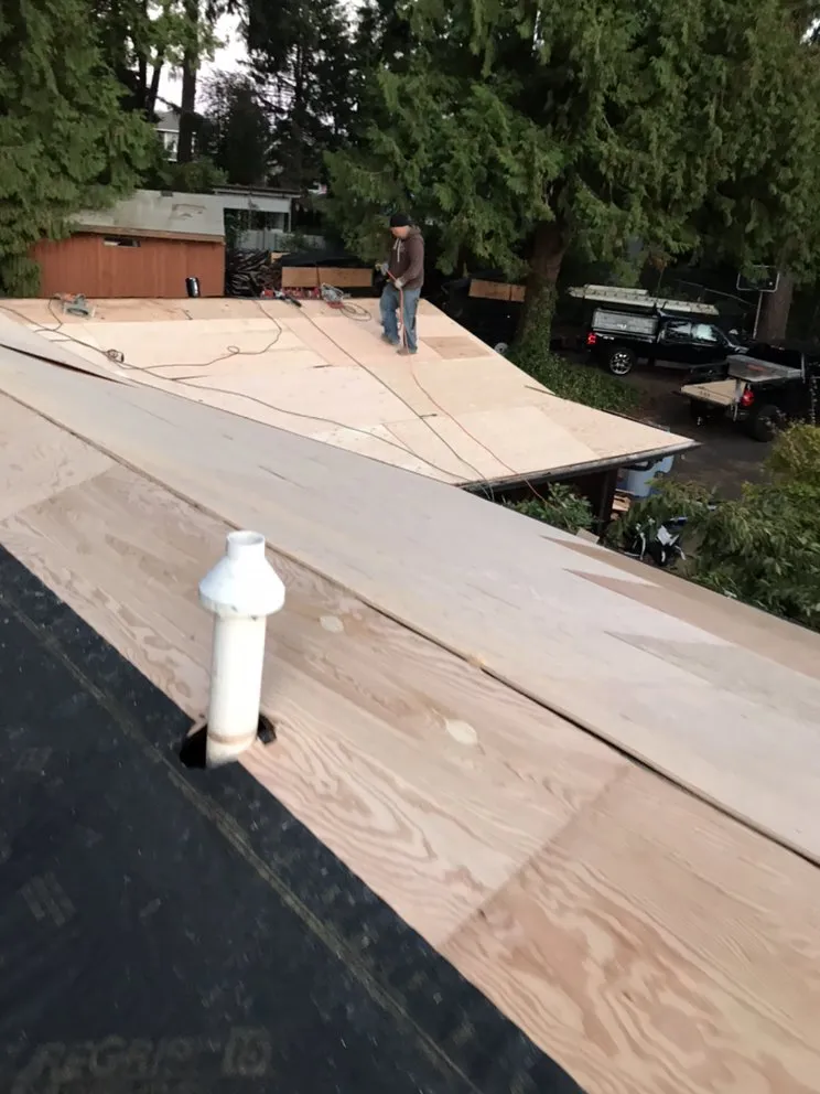 Slide of EMDF Roofing