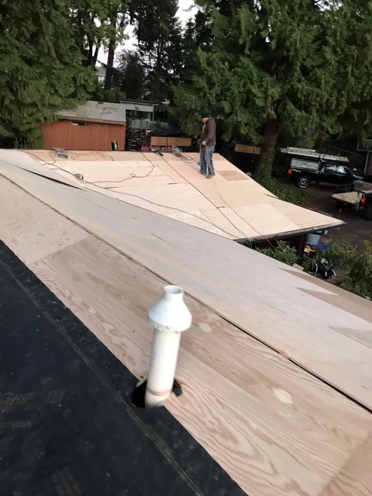 Slide of EMDF Roofing