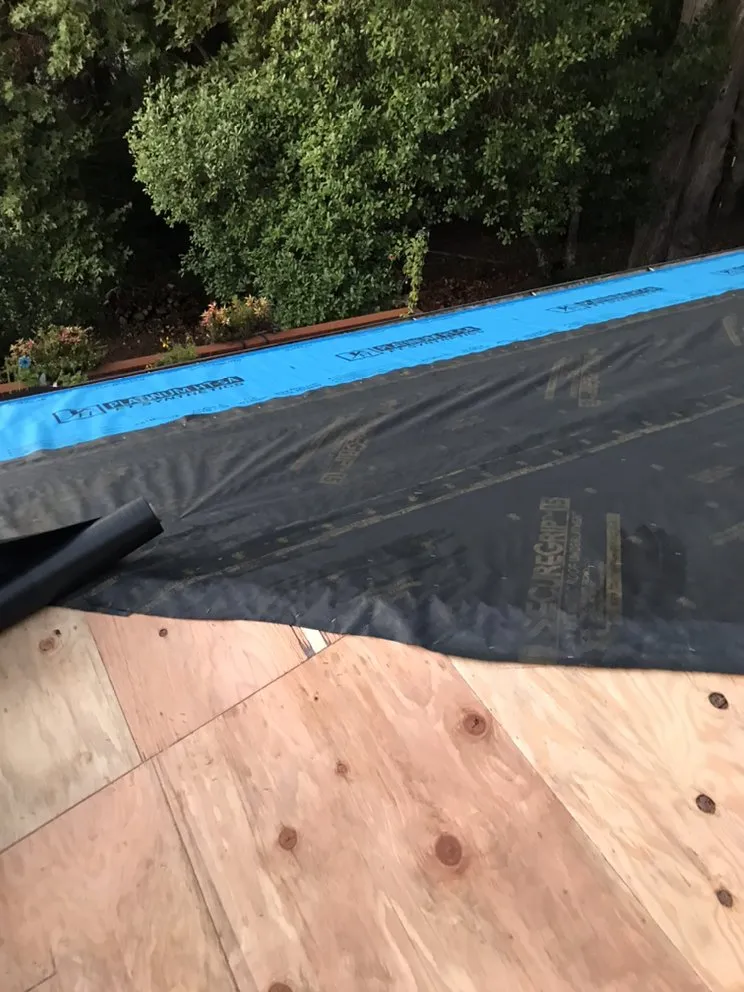 Slide of EMDF Roofing