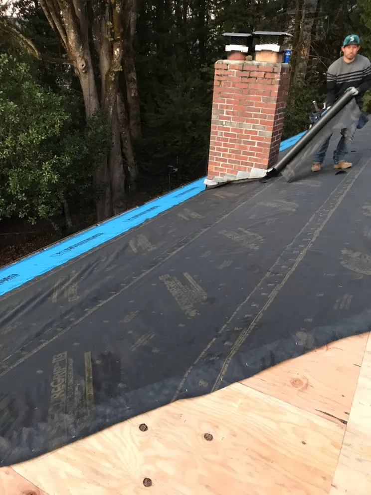 Slide of EMDF Roofing