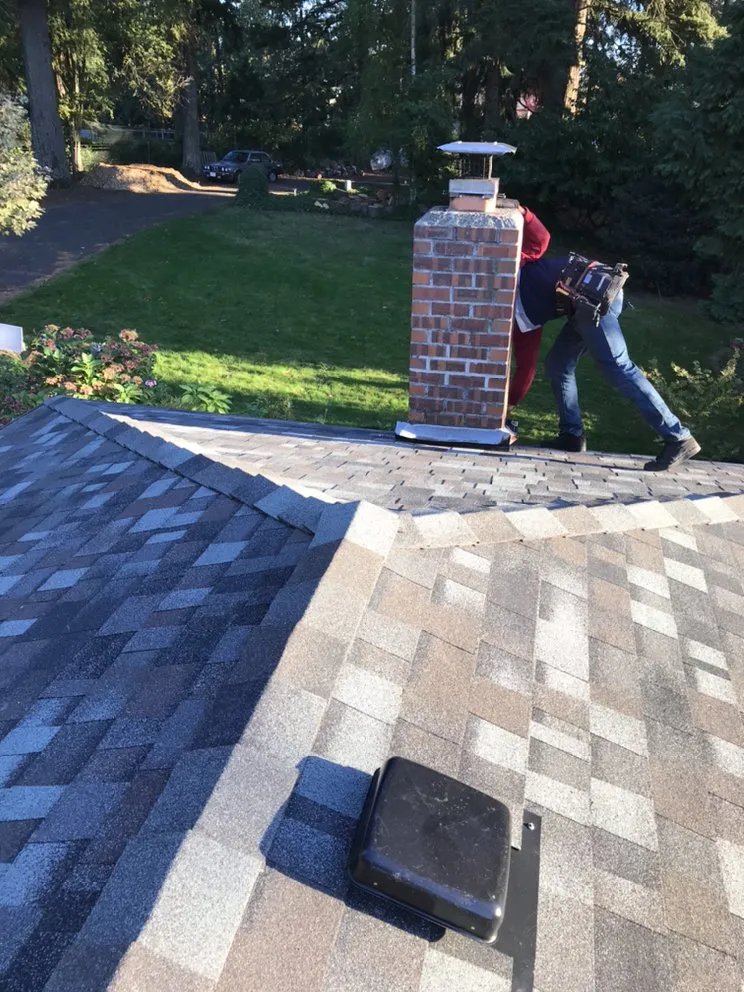 Slide of EMDF Roofing