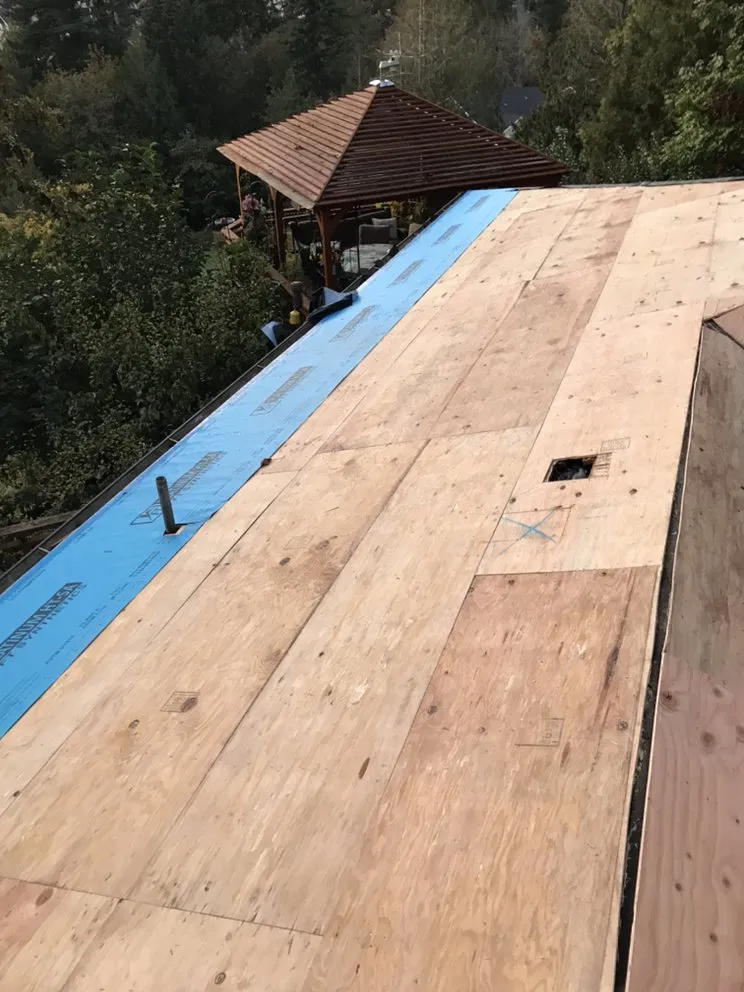 Slide of EMDF Roofing