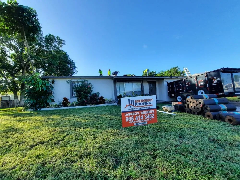 Slide of Emergency Roofing