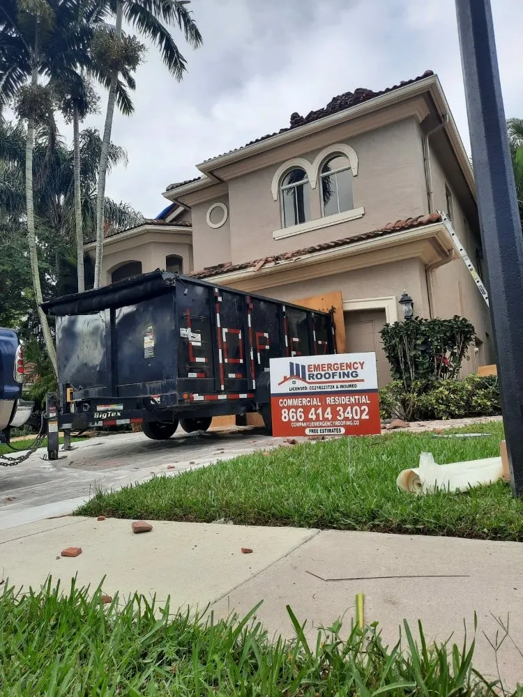 Slide of Emergency Roofing